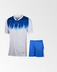 Camiseta de Futbol y Short - Blanco Azul - Four Benfica - Talla M