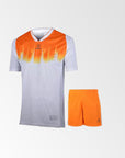 Camiseta de Futbol y Short - Blanco Naranjo - Four Benfica - Talla M