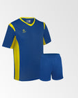 Camiseta de Futbol + Short Azul y Amarillo Four New Bundesliga - Talla M