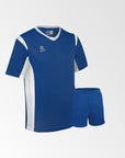 Camiseta de Futbol + Short Azul Blanco - Four New Bundesliga - Talla M