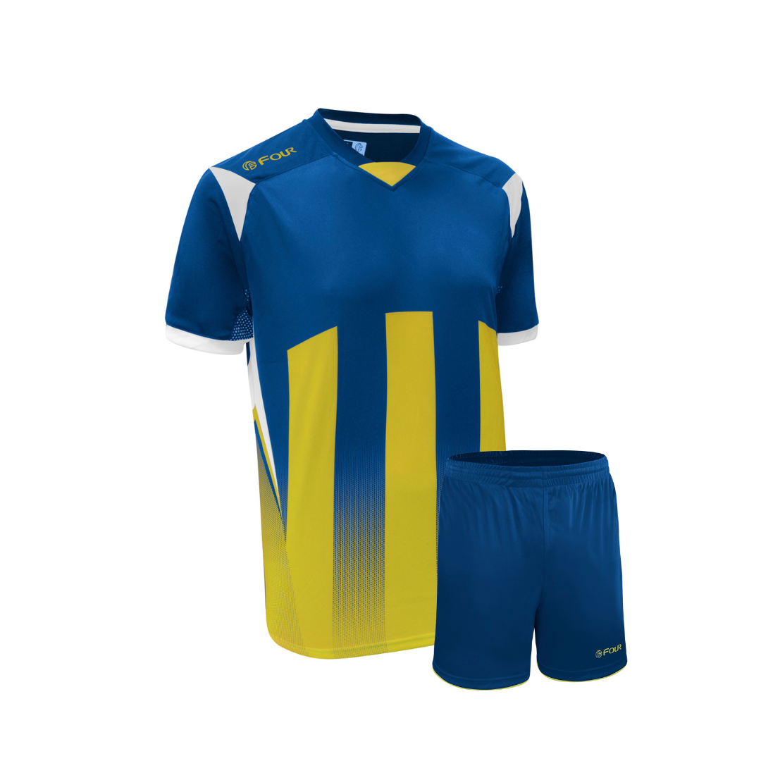 Camiseta de Futbol y Short - Azul Rey Amarillo - Four Watford – Tienda Four