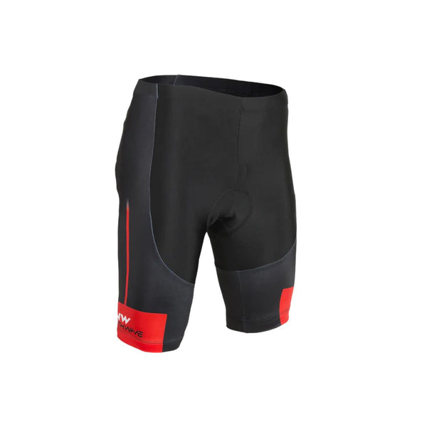 Short de Ciclismo Negro Rojo Hombre - Northwave