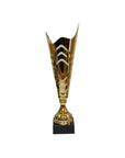 Trofeo Dorado Metálico Base Mármol - 35cm, 38cm, 40cm