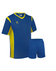 Camiseta de Futbol + Short Azul y Amarillo Four New Bundesliga - Talla M