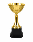 Trofeo Copa Metal Dorado Base Plástica 24 y 30 cm