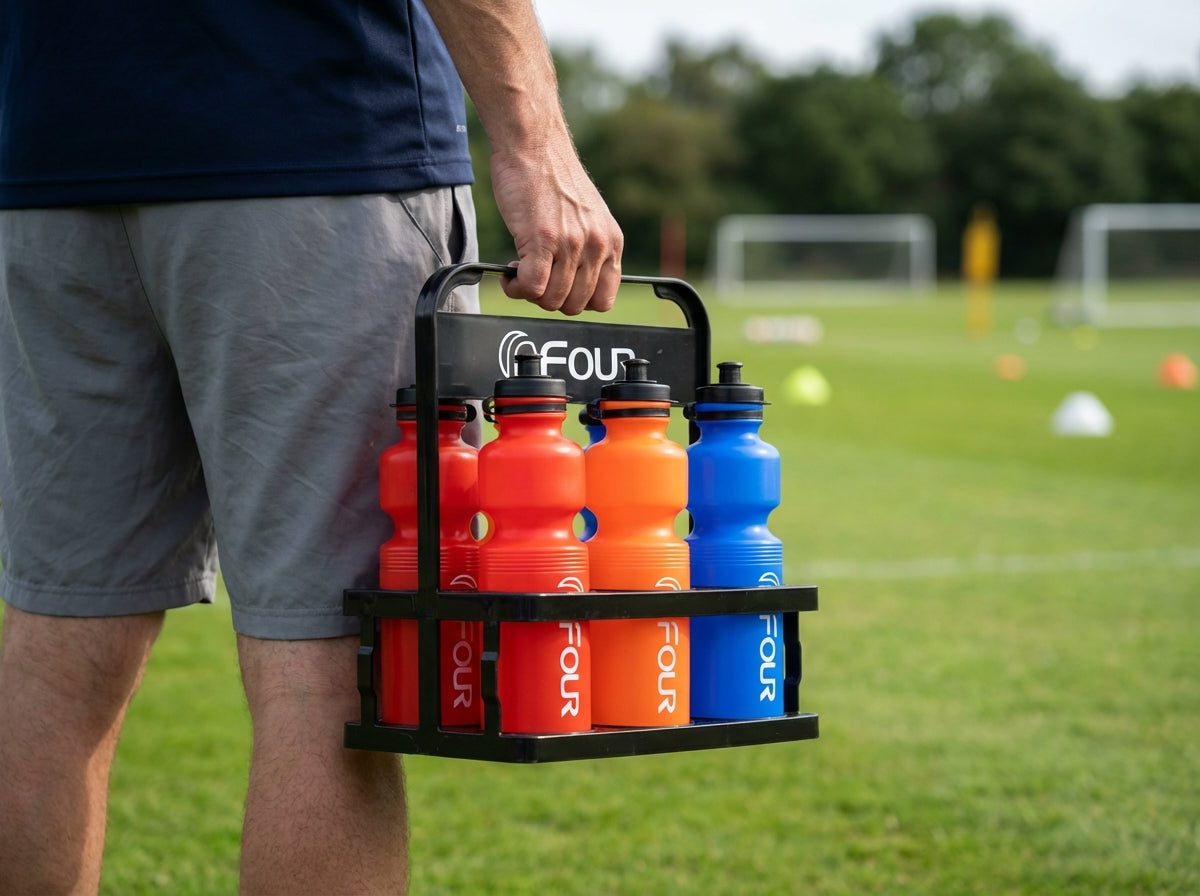 Pack Porta Botellas Hidratación + 6 Botellas 700ml