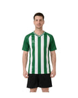 Camiseta de Fútbol Sublimada Modelo Udinese — Verde/Blanco