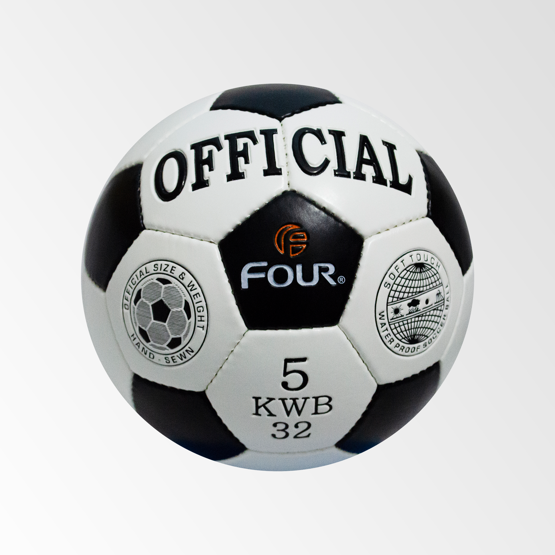 Balón de Fútbol Four Oficial Nº5 Blanco Negro – Tienda Four