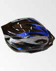 Casco Bicicleta Ajustable Adulto - Azul Negro