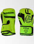 Guantes de Box PU Unisex - Four Verde Negro