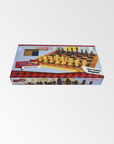 Tablero de Ajedrez Damas y Backgammon (3 en 1)