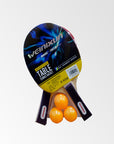 Set de Ping Pong - Paletas + 3 Pelotas - Weingzu