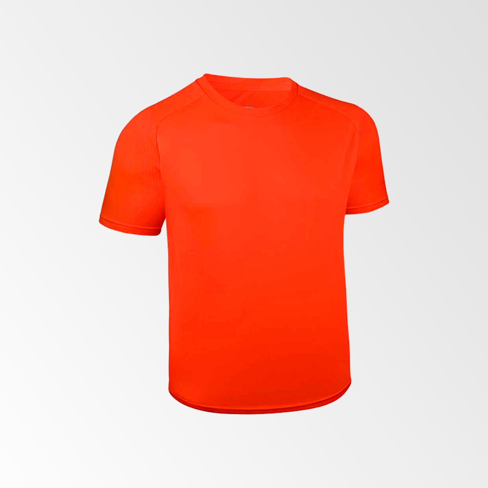 Polera Dryfit Naranja Fosforescente - Four