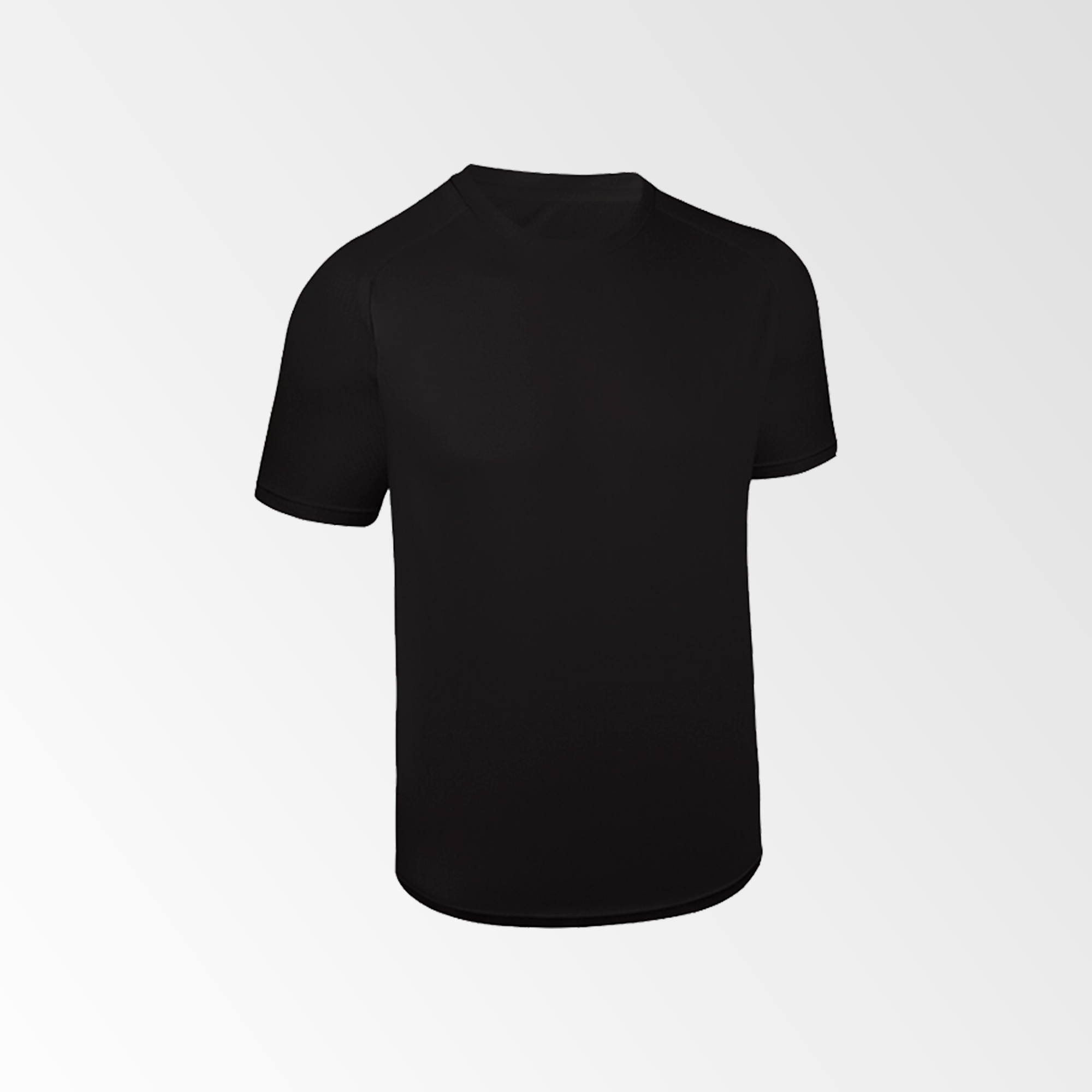 Polera Dryfit Negra Deportiva - Four