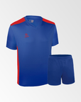 camiseta de futbol palermo azul rojo