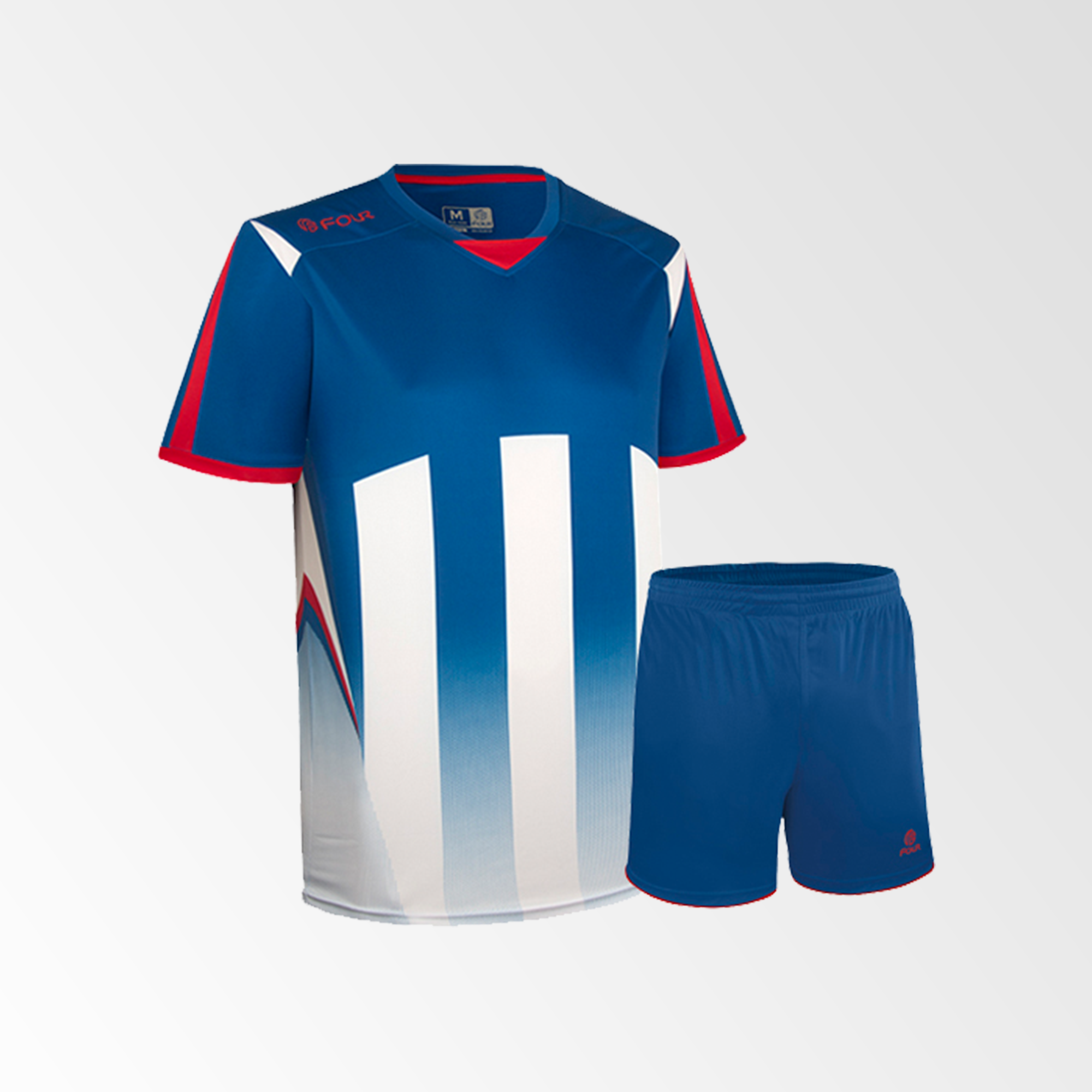 camiseta de futbol watford azul blanco