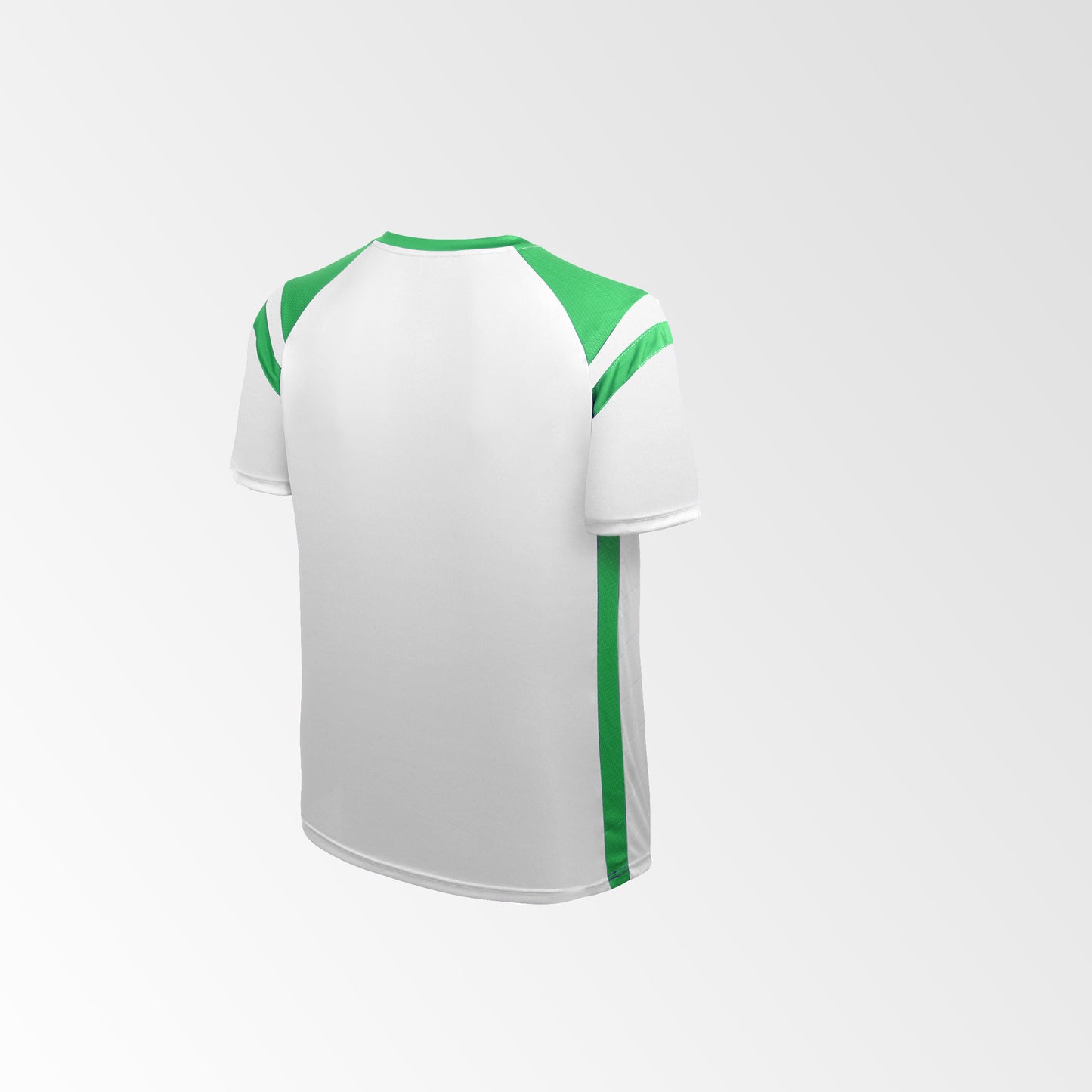 Camiseta de Futbol y Short Modelo High Five Blanco Verde