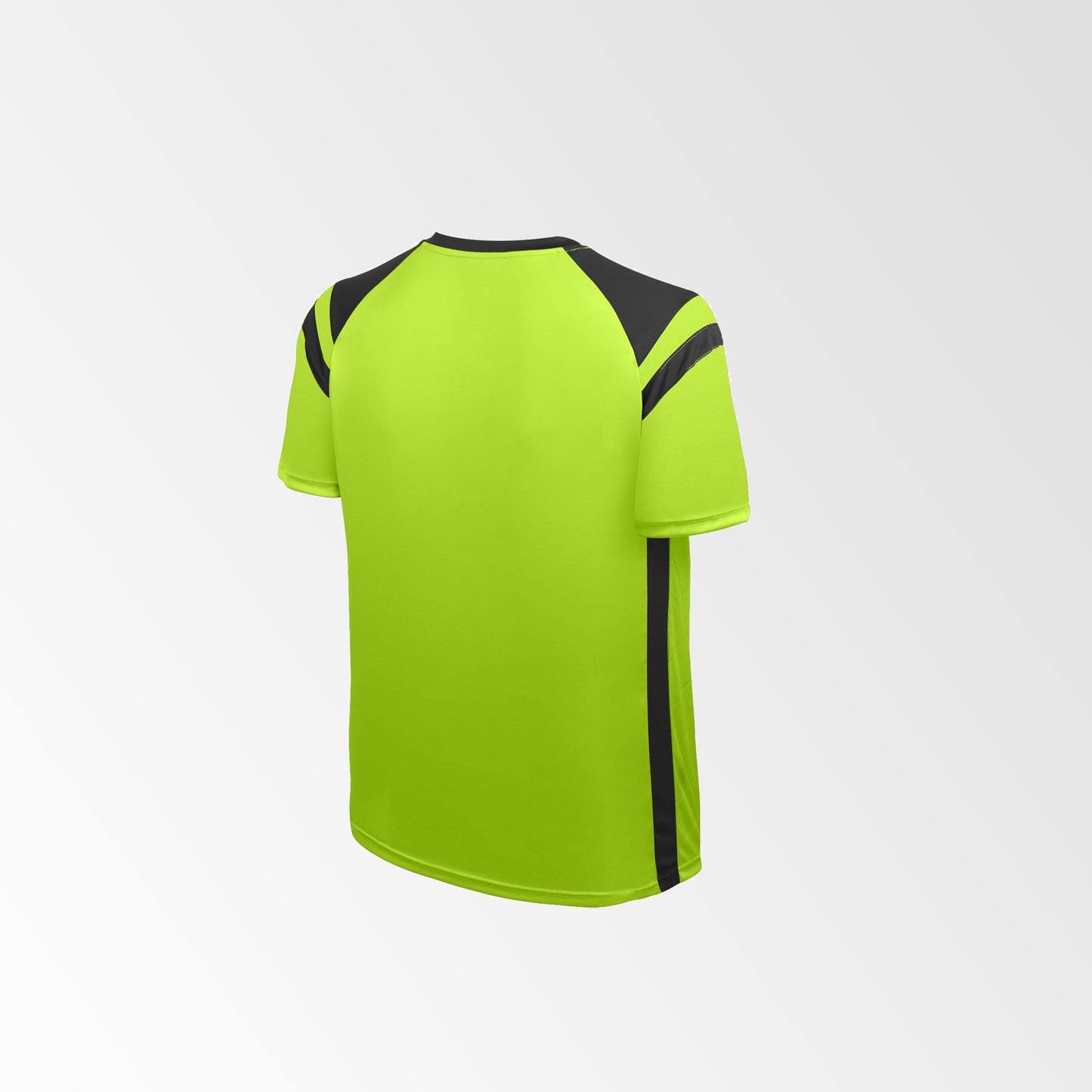 Camiseta de Futbol y Short Modelo High Five Verde-Lima Negro