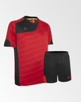 camiseta torino rojo negro