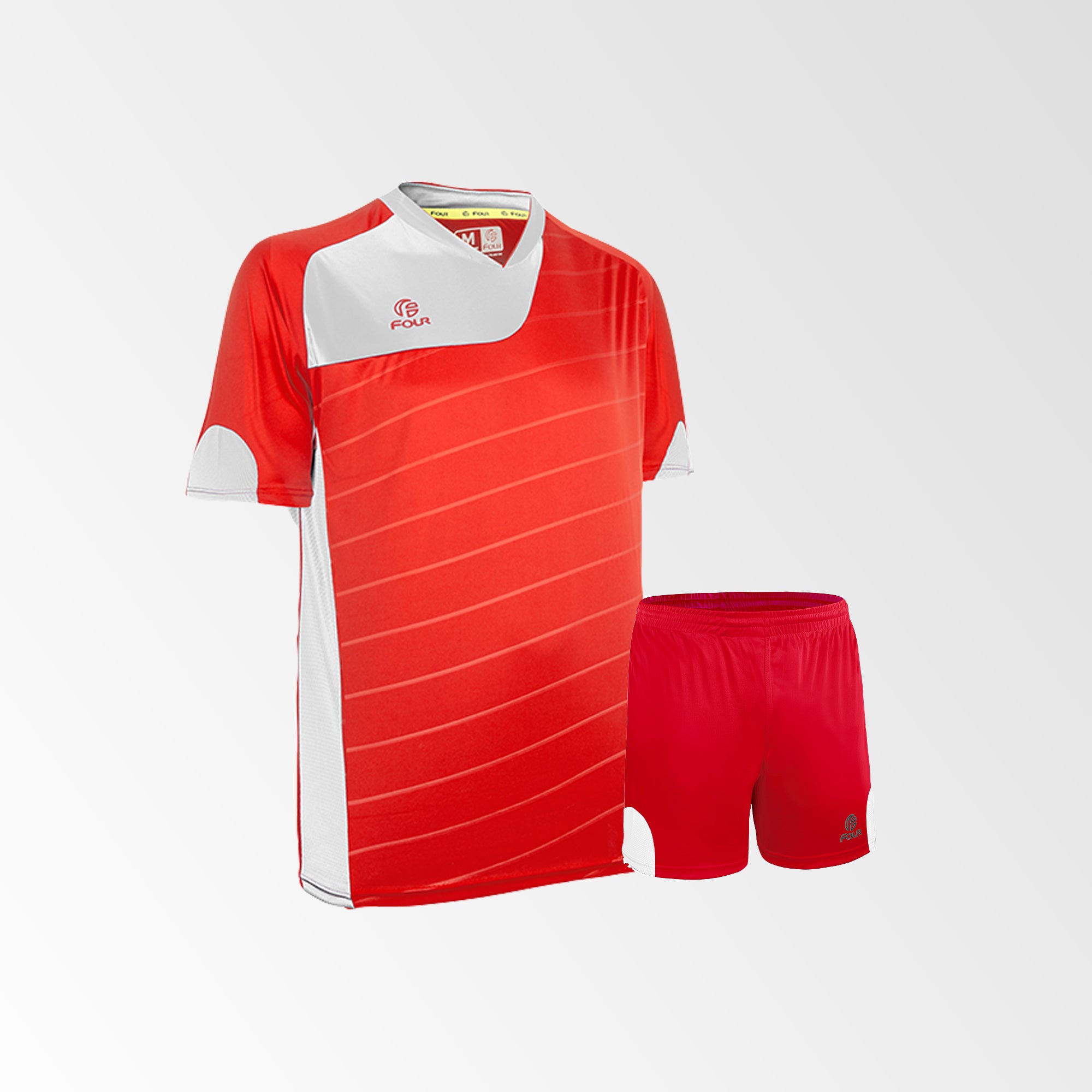 camiseta torino rojo blanco