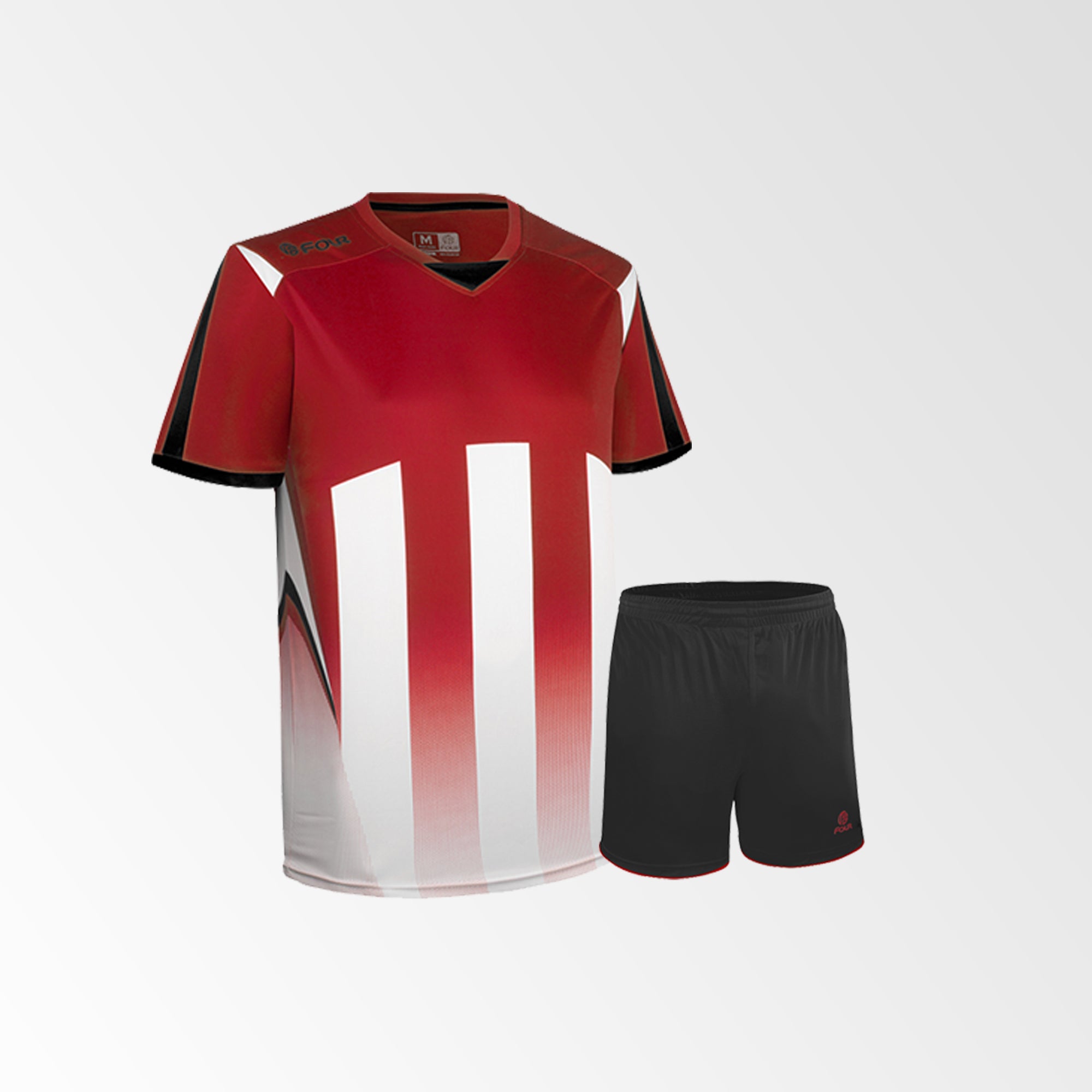 camiseta watford rojo blanco