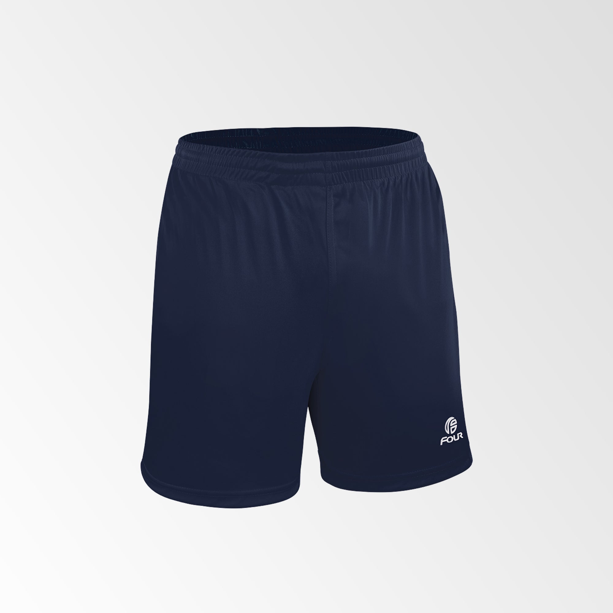 short futbol azul marino